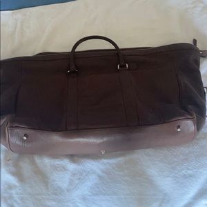 Coach Tobacco Leather Duffel Bag